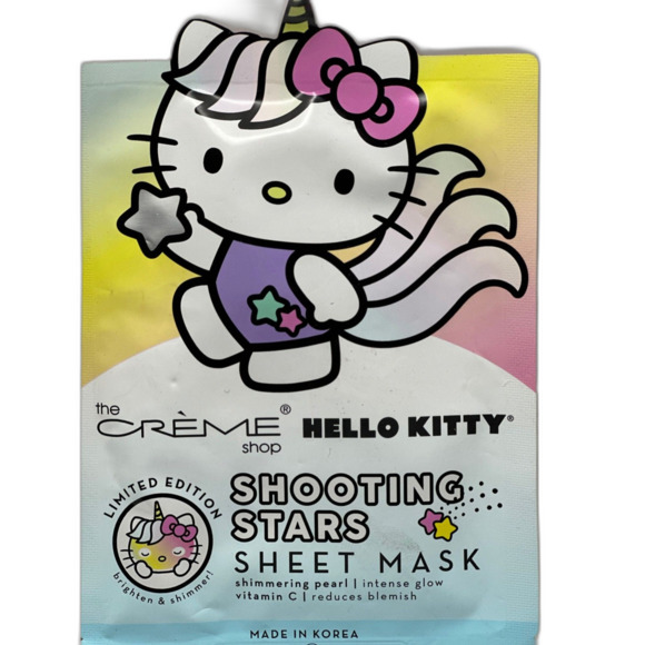 The Creme Shop Hello Kitty Shooting Star Sheet Mask and Spa Headband Ltd Edition - Picture 2 of 6